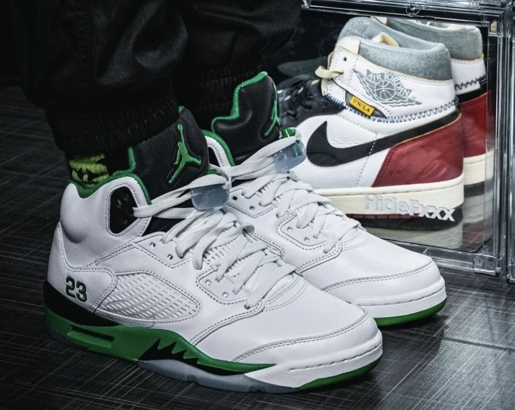 Air Jordan 5 “Lucky Green” Releases February 2024