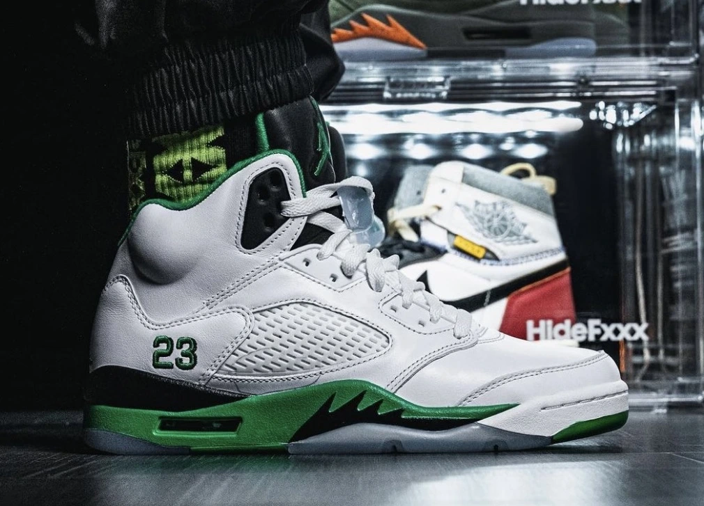 Air Jordan 5 “Lucky Green” Releases February 2024