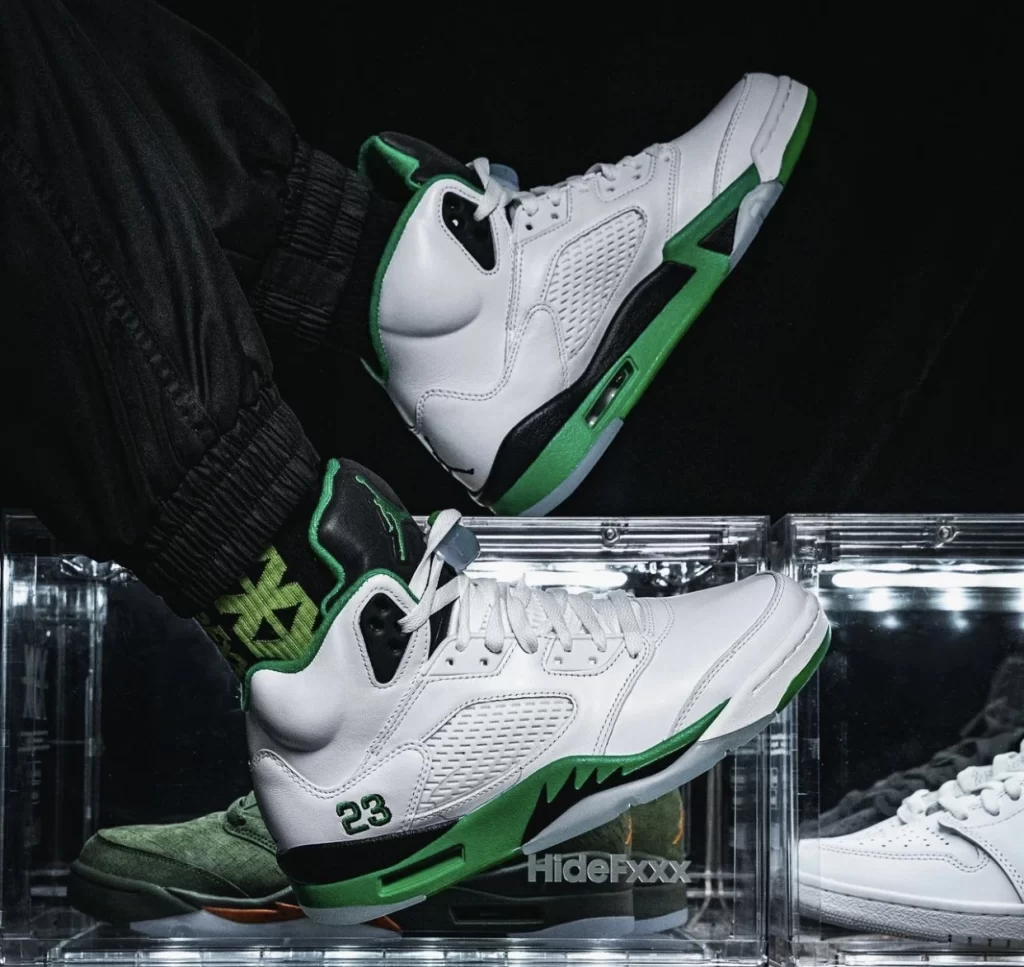 Air Jordan 5 “Lucky Green” Releases February 2024